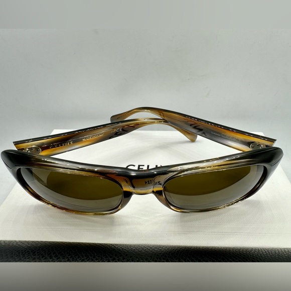 Celine Square Sunglasses.Model CL400491  55E 🏆100% Automatic Italy🇮🇹‼️ - Picture 6 of 15